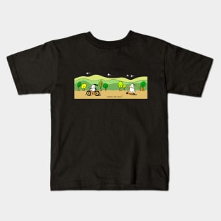 Ttung and ttaeng summer vacation Kids T-Shirt